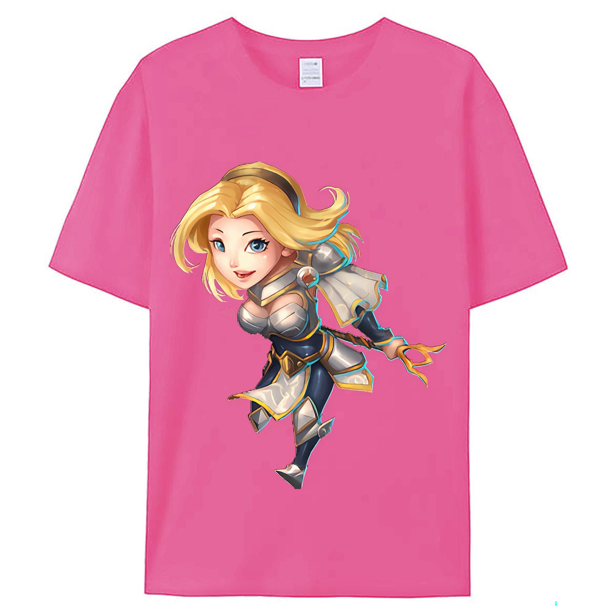 （画像用） リーグ・オブ・レジェンド League of Legends LOL レディースカジュアルプリントTシャツ（綿100％）